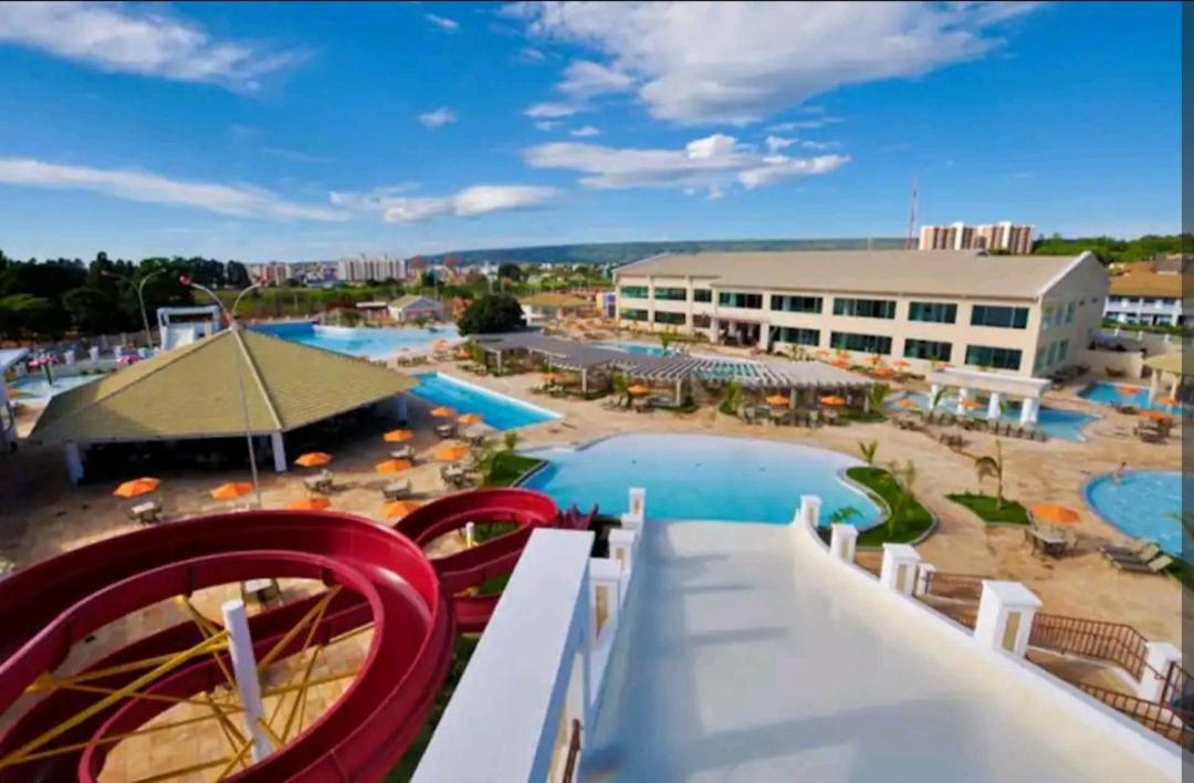 Lacqua Di'Roma Parque Com Parque Aquatico Incluso Na Diaria! Roupas De Cama E Toalhas Nao Estao Disponiveis No Servico, Devem Ser Levado Pelo Hospede! Apartment Caldas Novas Exterior photo