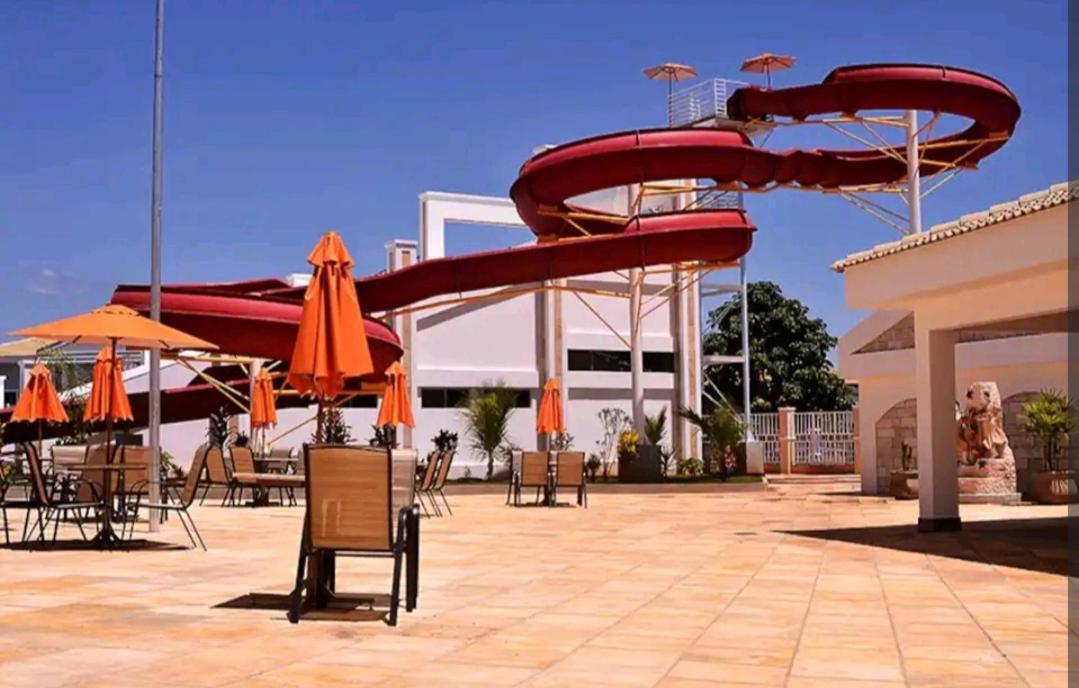 Lacqua Di'Roma Parque Com Parque Aquatico Incluso Na Diaria! Roupas De Cama E Toalhas Nao Estao Disponiveis No Servico, Devem Ser Levado Pelo Hospede! Apartment Caldas Novas Exterior photo