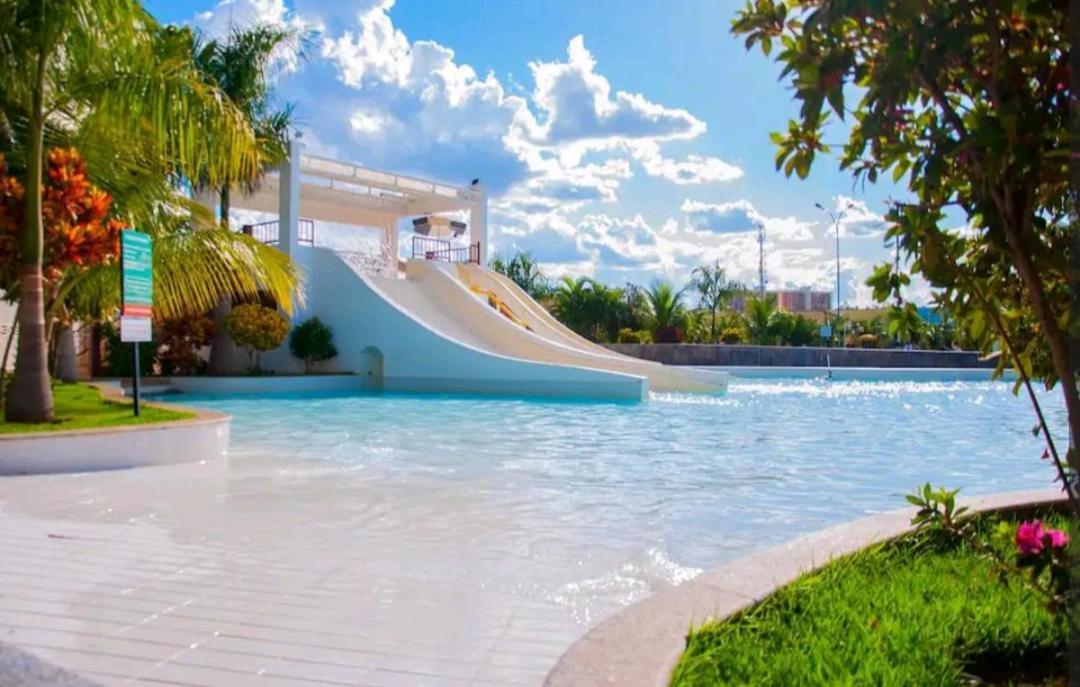 Lacqua Di'Roma Parque Com Parque Aquatico Incluso Na Diaria! Roupas De Cama E Toalhas Nao Estao Disponiveis No Servico, Devem Ser Levado Pelo Hospede! Apartment Caldas Novas Exterior photo